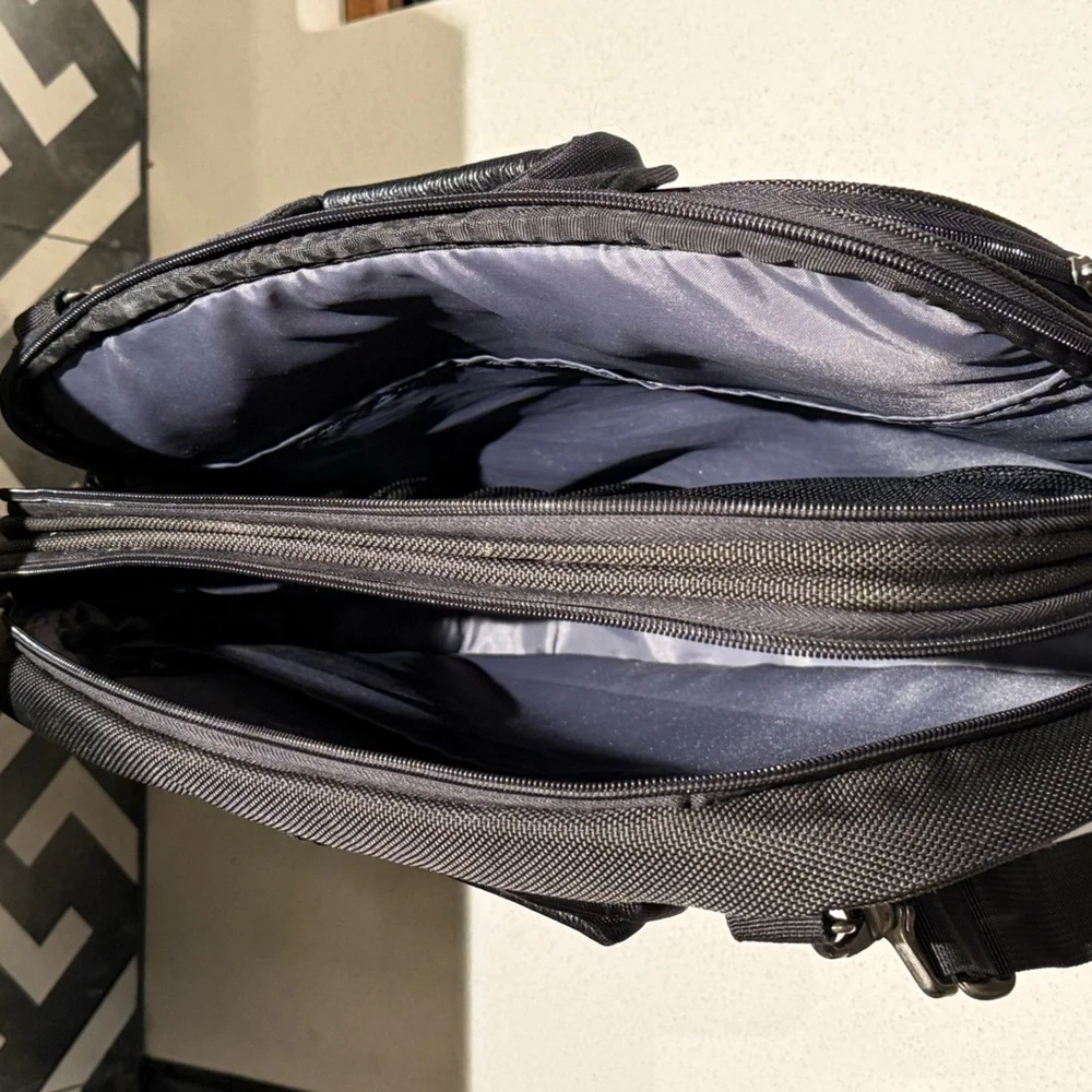 CODi Black Professional Laptop Bag for Men